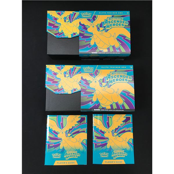 LOT OF 2 ASCENDED HEROS ETB BOXES - BULK