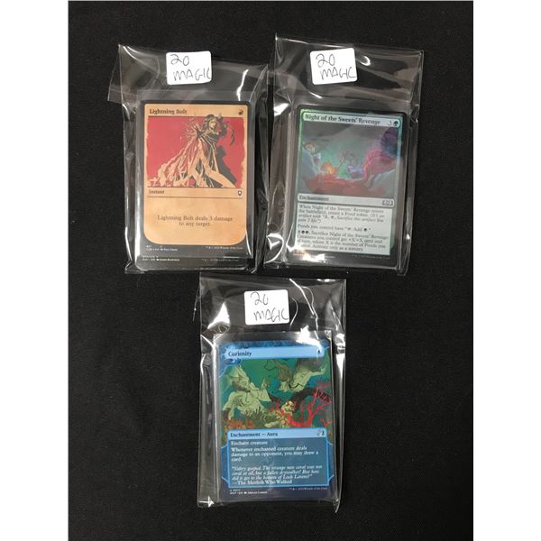LOT OF 60 MAGIC TCG TRADING CARDS