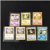 Image 1 : LOT OF 6 POKEMON TCG TRADING CARD IN PLASTIC SLEEVES