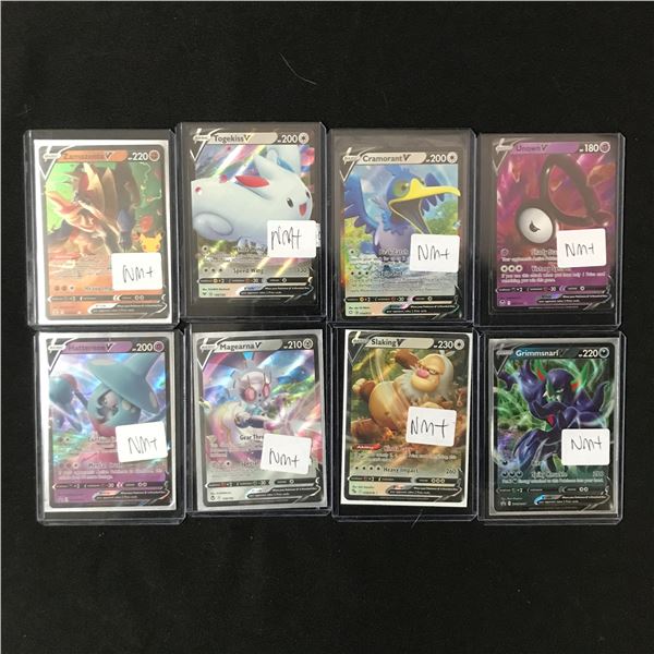 LOT OF 6 POKEMON TCG TRADING CARDS - ALL V'S
