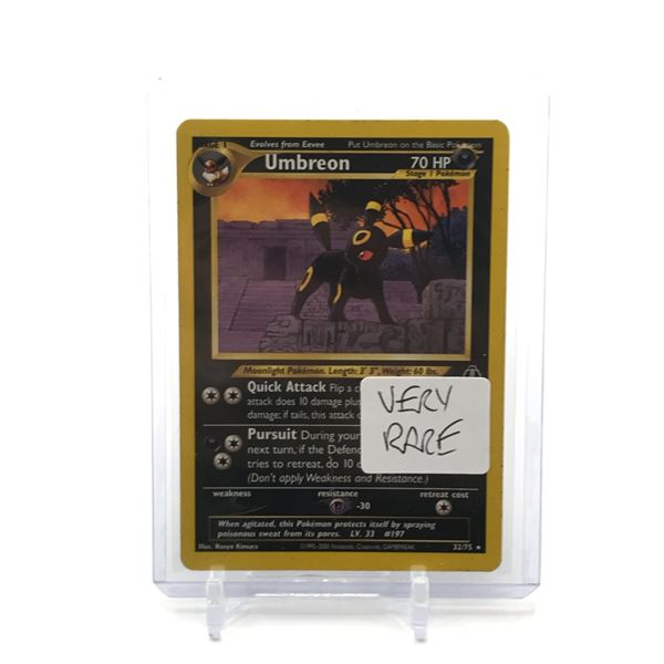 POKEMON TCG UMBREON TRADING CARD 32/75