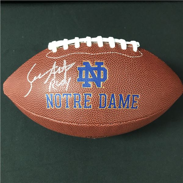 SEAN ASTIN SIGNED NOTRE DAME FOOTBALL - WWOC COA