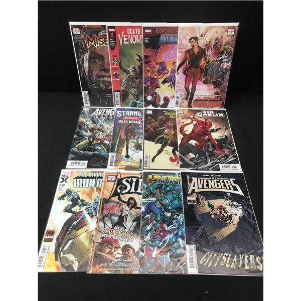 LOT OF 12 HIGH GRADE MODERN SUPERHERO COMICS  - MARVEL COMICS