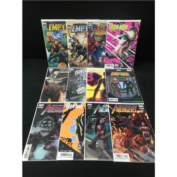 LOT OF 12 HIGH GRADE MODERN SUPERHERO COMICS  - MARVEL COMICS