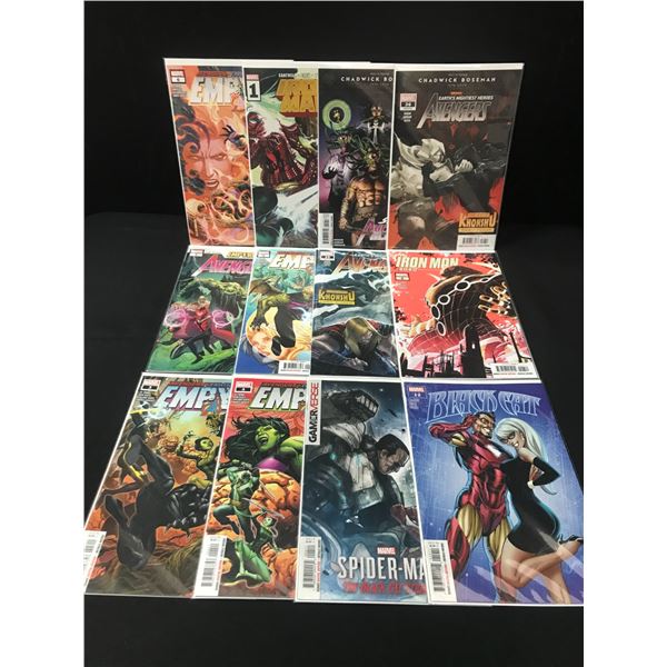LOT OF 12 HIGH GRADE MODERN SUPERHERO COMICS  - MARVEL COMICS