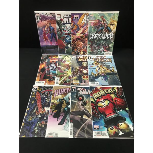LOT OF 12 HIGH GRADE MODERN SUPERHERO COMICS  - MARVEL COMICS
