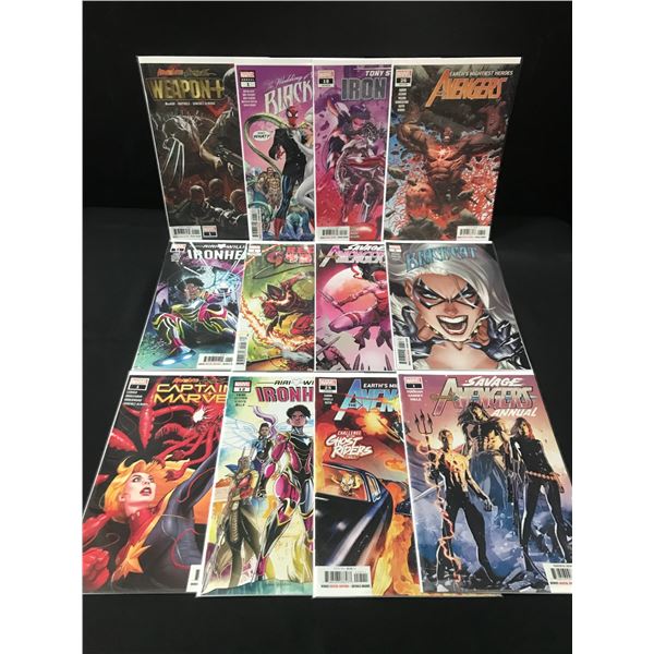 LOT OF 12 HIGH GRADE MODERN SUPERHERO COMICS  - MARVEL COMICS