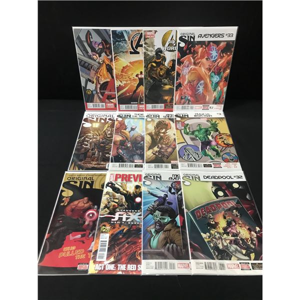 LOT OF 12 HIGH GRADE MODERN SUPERHERO COMICS  - MARVEL COMICS