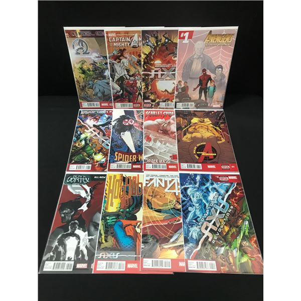 LOT OF 12 HIGH GRADE MODERN SUPERHERO COMICS  - MARVEL COMICS