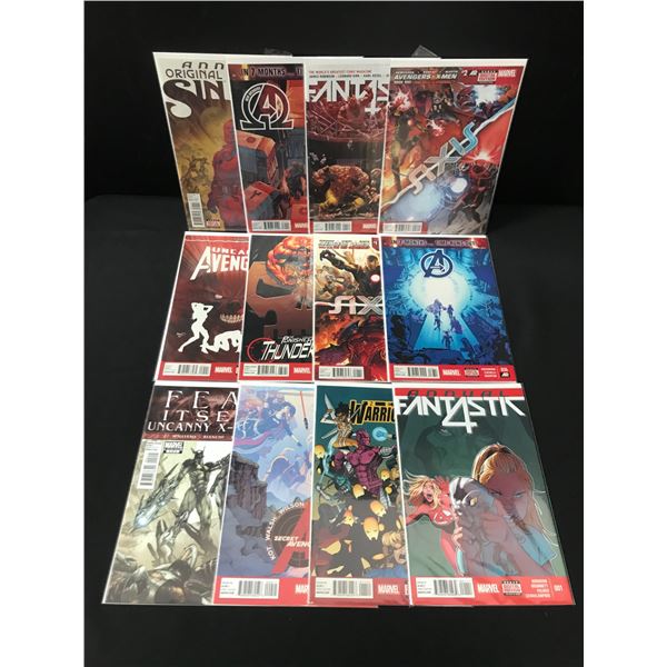 LOT OF 12 HIGH GRADE MODERN SUPERHERO COMICS  - MARVEL COMICS