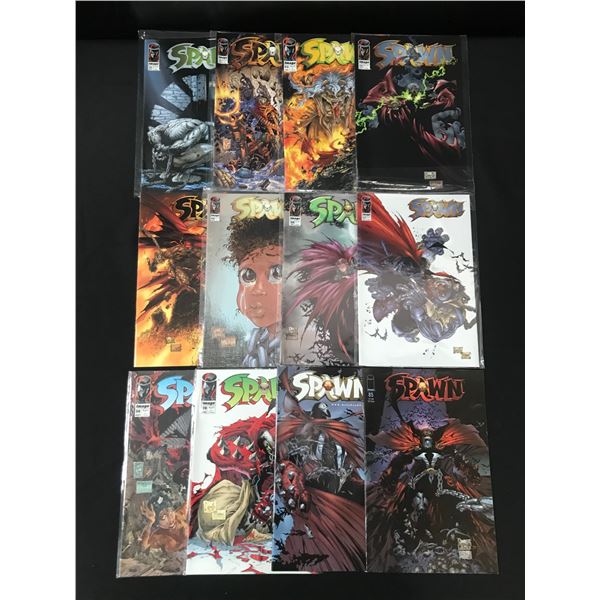 LOT OF 12 SPAWN COMICS - IMAGE COMICS