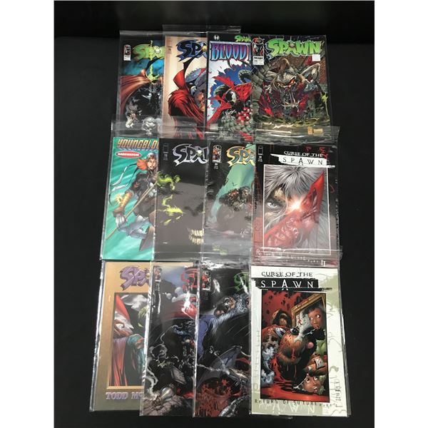 LOT OF 12 SPAWN COMICS - IMAGE COMICS