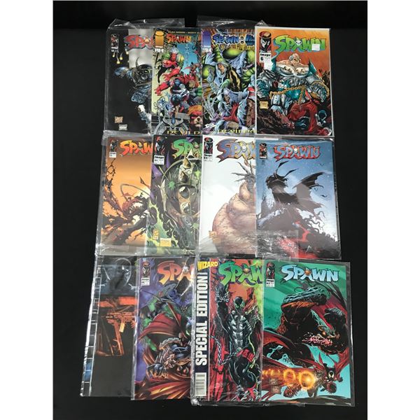 LOT OF 12 SPAWN COMICS - IMAGE COMICS
