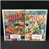 Image 1 : LOT OF 2 INCREDIBLE HULK COMICS SEVERAL 1ST APPS - MARVEL COMICS