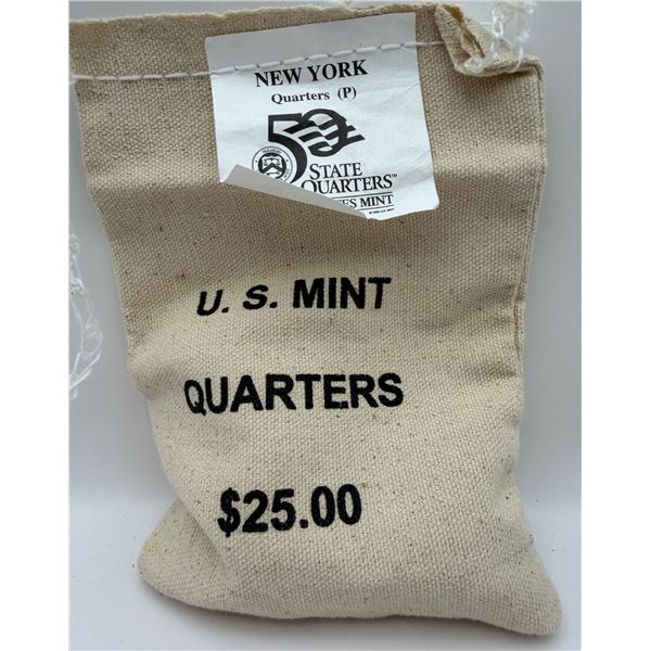 U.S. Mint State Quarters - New York - $25