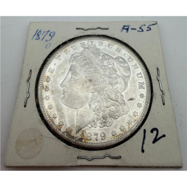 1879 Morgan Silver Dollar "o"
