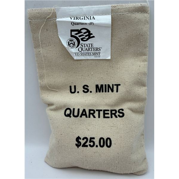 U.S. Mint State Quarters - Virginia - $25