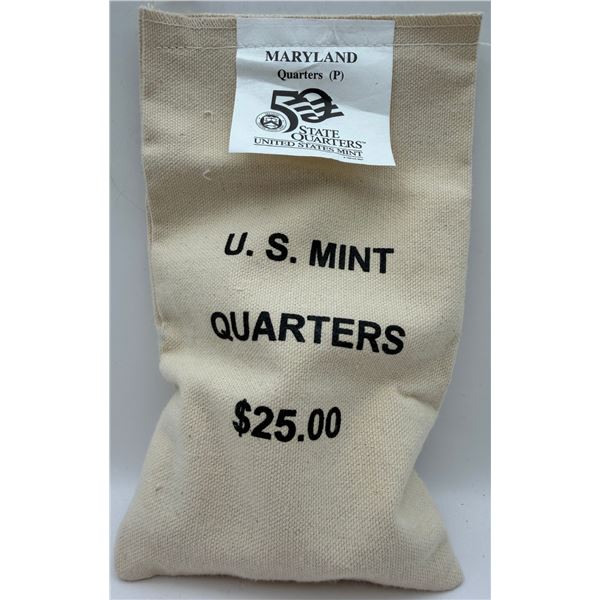 U.S. Mint State Quarters - Maryland - $25