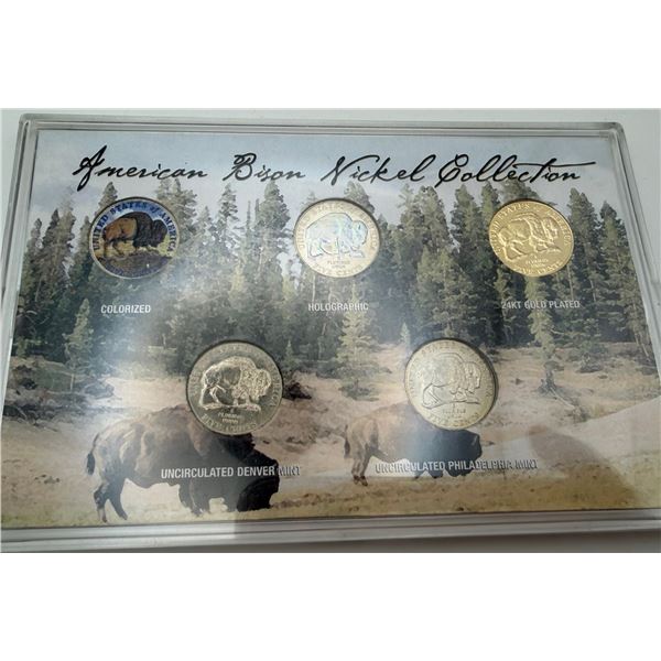 2005 American Bison Nickel Collection
