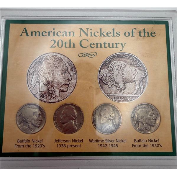 American Nickels of the 20th Century