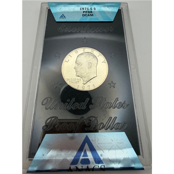 1971-S Eisenhower Dollar PF68 DCAM