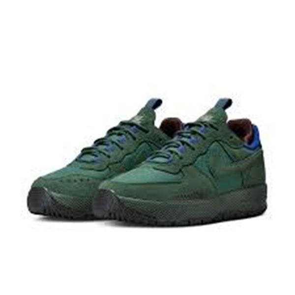 Nike Air Force 1 Wild W (Fir/Fir-Earth-Deep Royal Blue)