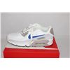 Image 2 : Nike Air Max 90 (GS) (White/Racer Blue-College Grey)