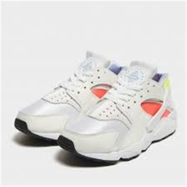 Nike Air Huarache W (White/Volt-Bright Crimson)