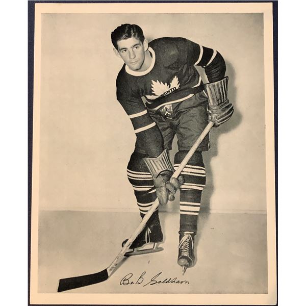 1945-54 QUAKER OATS NHL HOCKEY - BOB GOLDHAM