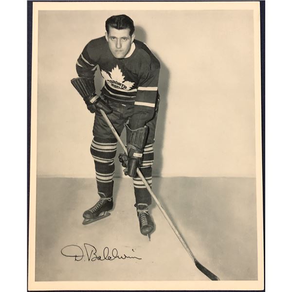 1945-54 QUAKER OATS NHL HOCKEY - DOUG BALDWIN
