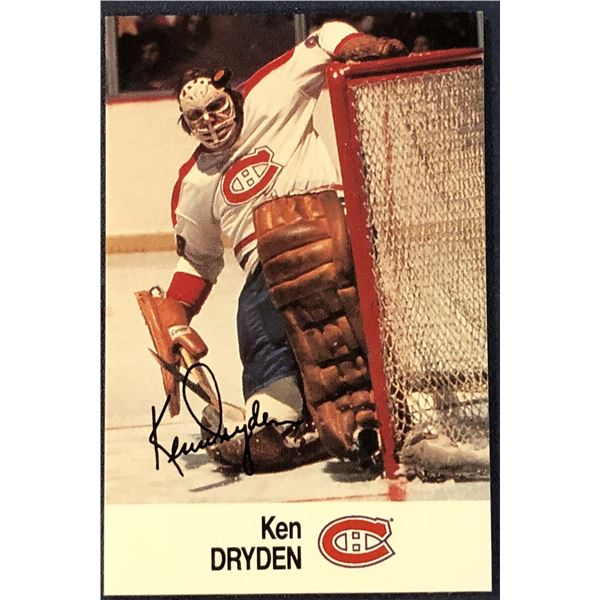 1988-89 ESSO NHL KEN DRYDEN (HOF)
