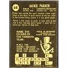 Image 2 : 1964 O-PEE-CHEE CFL JACKIE PARKER (HOF)