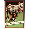 Image 1 : 1985 JOGO CFL FOOTBALL MATT DUNIGAN (HOF)
