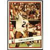 Image 1 : 1985 JOGO CFL FOOTBALL TOM CLEMENTS (HOF)