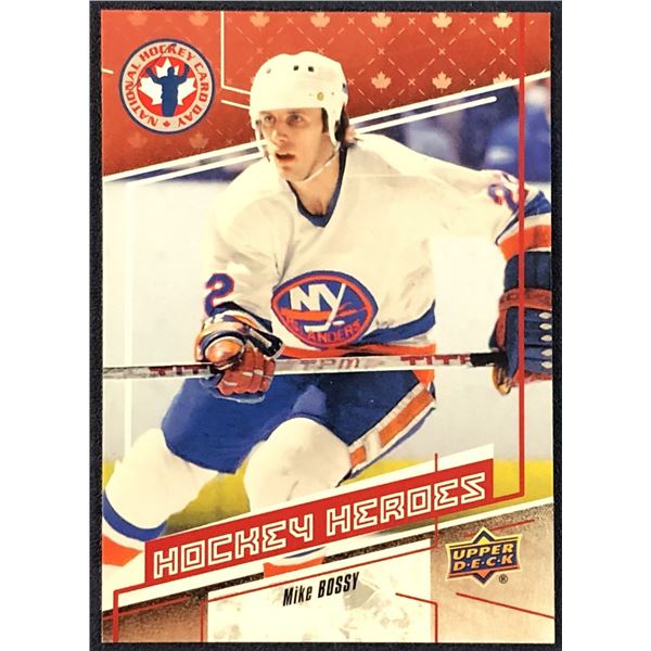 2017 UPPER DECK CANADA HOCKEY DAY MIKE BOSSY (HOF)