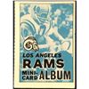Image 1 : 1969 TOPPS NFL FOOTBALL MINI ALBUM L.A. RAMS