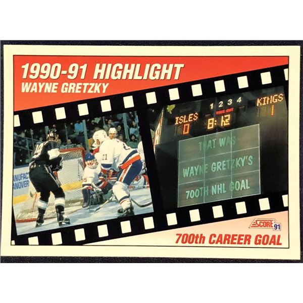 1991-92 SCORE WAYNE GRETZKY (HOF)