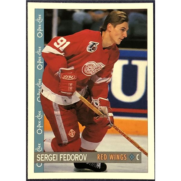 1992-93 O-PEE-CHEE SERGEI FEDEROV (HOF)