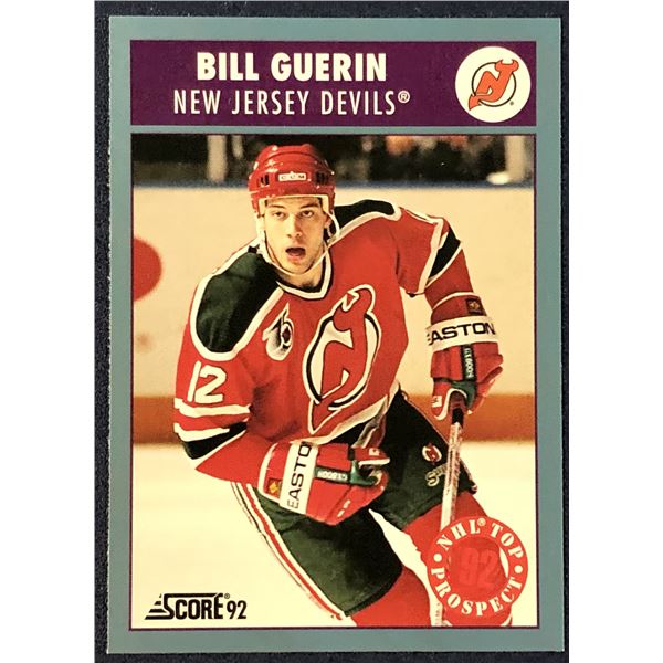 1992-93 SCORE NHL BILL GUERIN ROOKIE CARD