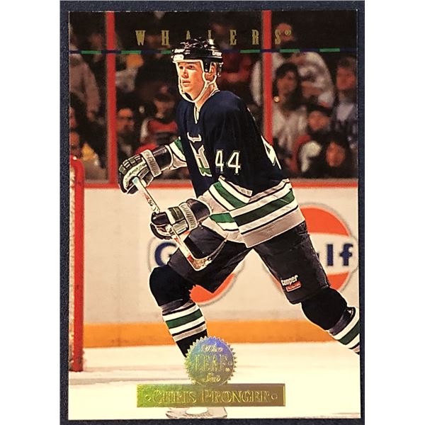 1994-95 LEAF NHL HOCKEY CHRIS PRONGER (HOF) ROOKIE CARD