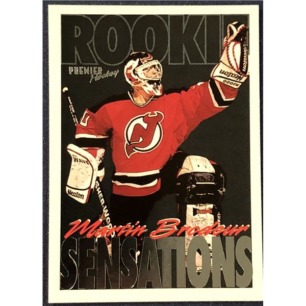 1994-95 O-PEE-CHEE PREMIER NHL MARTIN BRODEUR (HOF) ROOKIE CARD