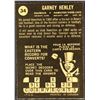Image 2 : 1964 O-PEE-CHEE GARNEY HENLEY (HOF)