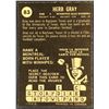 Image 2 : 1964 O-PEE-CHEE HERB GRAY (HOF)