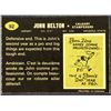 Image 2 : 1970 O-PEE-CHEE JOHN HELTON (HOF)