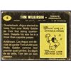 Image 2 : 1970 O-PEE-CHEE TOM WILKINSON (HOF)
