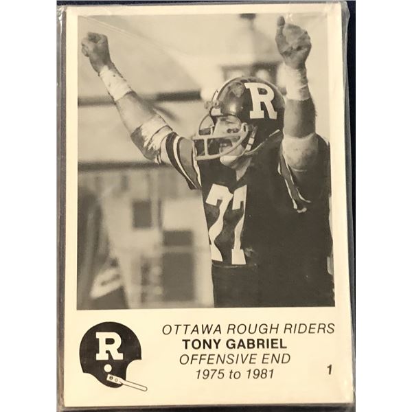 1982 JOGO OTTAWA ROUGH RIDERS ALL TIME GREATS SET