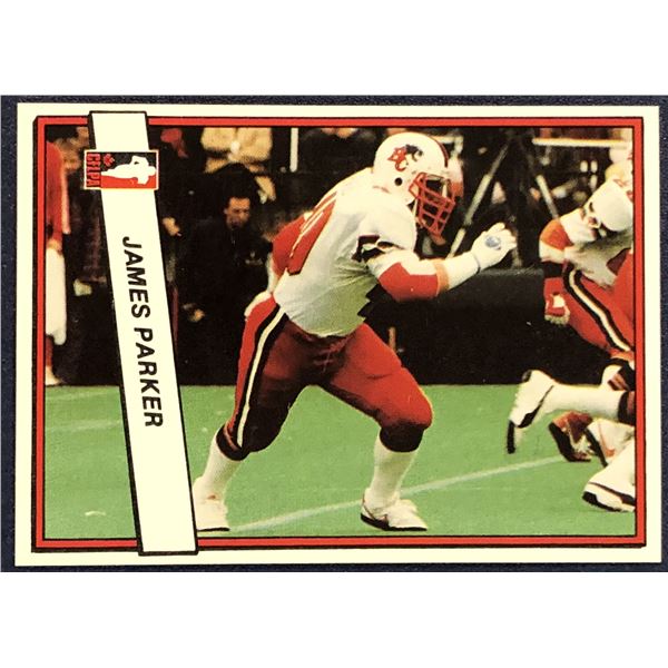 1985 JOGO CFL FOOTBALL JAMES PARKER (HOF)