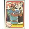 Image 1 : 1981 FLEER KEITH HERNANDEZ (HOF)