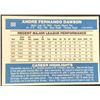 Image 2 : 1982 DONRUSS ANDRE DAWSON (HOF)