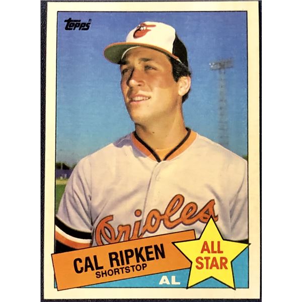 1985 TOPPS CAL RIPKEN JR. (HOF)